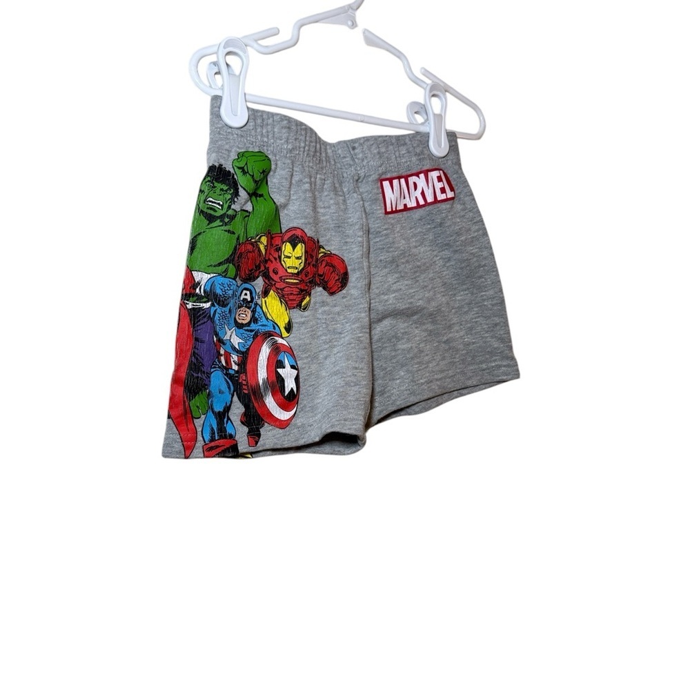 Marvel Toddler Boy 3 Piece Shorts Bundle Superhero Shorts Size 3T - Picture 3 of 11